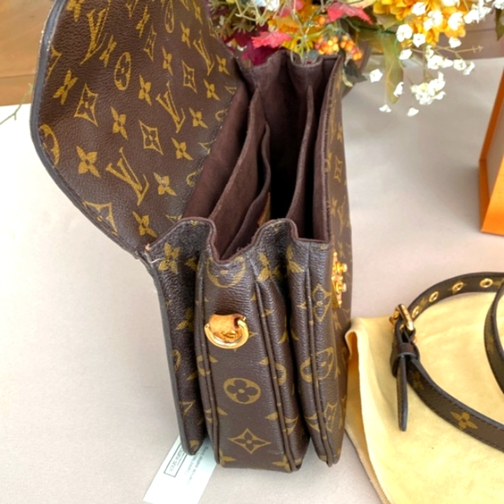 LOUIS VUITTON , Auth monogram pochette Métis crossbody , satchel. - Picture 4 of 16
